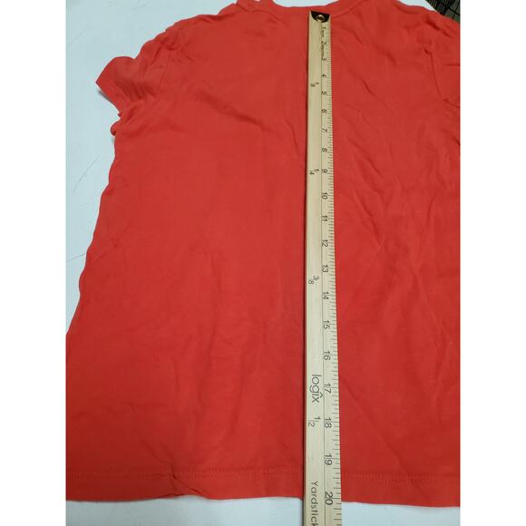 Old Navy Shirt Tee Women Small Perfect Fit Red Can You Ketch-Up To Me Top Casual - Picture 3 of 8